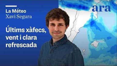 Últims xàfecs, ventades, clara refrescada i primeres enfarinades dijous