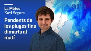 Pendents de les pluges i els aiguats torrencials fins dimarts al matí