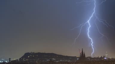 Diumenge plujós i fresc després d'una nit i matinada d'aiguats